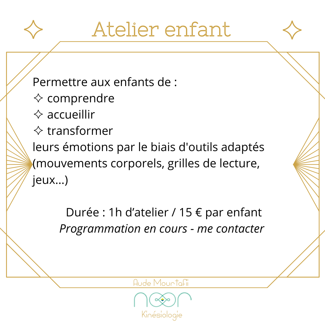 Atelier enfants 1h 15 €