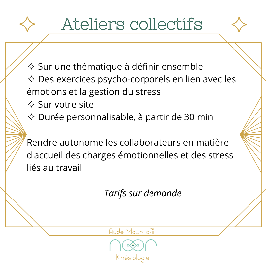 Atelier collectif en entreprise 